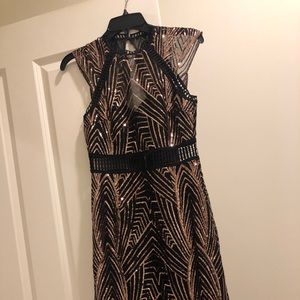 Saylor Heloise Sequin Midi Dress
